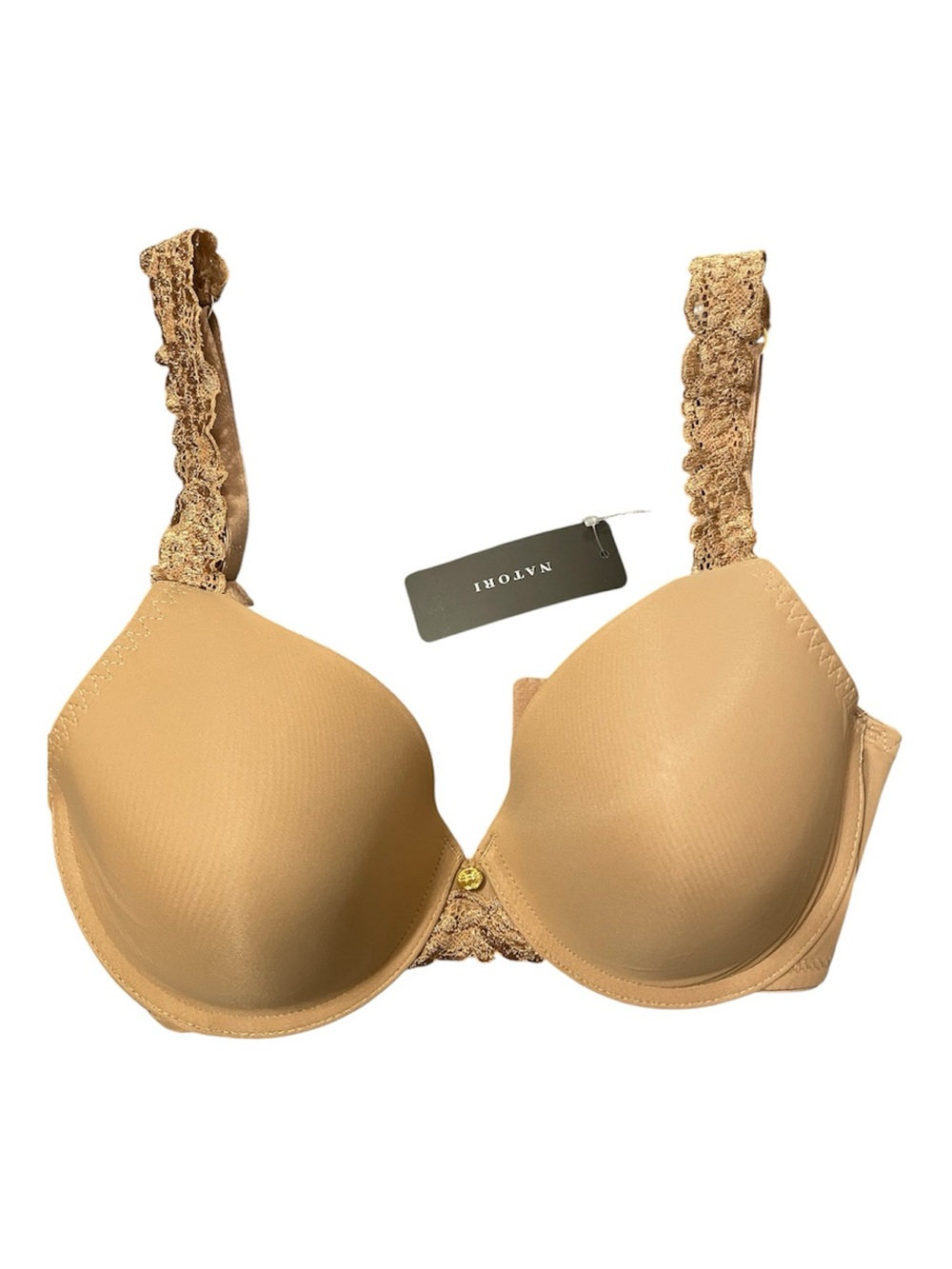 Natori Lace Trim T-Shirt Bra 32D